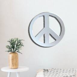Engraved Acrylic Mirror Wall Art Indoor/Outdoor Safe, Reusable - thumbnail 2