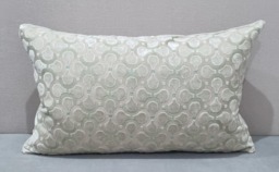 Dedar Milano Scarabeo Confetti Velvet Fabric Cushion Cover 35x55 cm - thumbnail 1