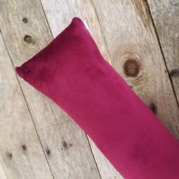 Luxury Velvet Draft Excluder Fire Resistant Home Decor, Eco Friendly - thumbnail 3