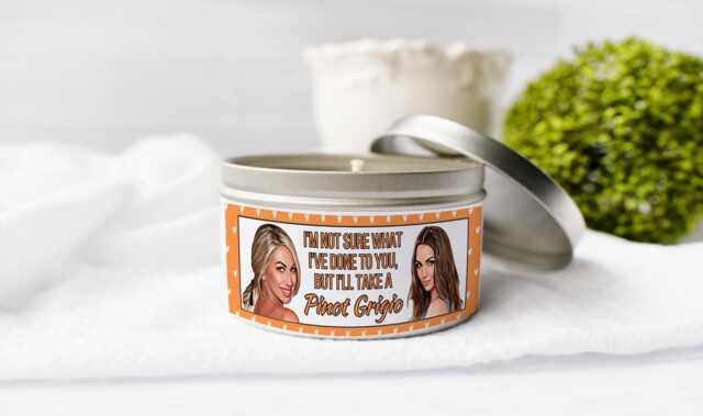 Vanderpump Pump Rules Pinot Grigio Candle Stassi Schroeder Scheana Shay 8Oz 16Oz - image 1