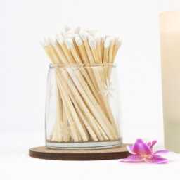 Etched Star Glass Match Pot With Striker - Candle Accessory - thumbnail 3