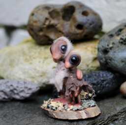 Ooak Creature Art Doll Critters - thumbnail 1
