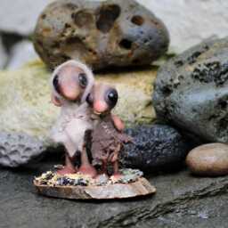 Ooak Creature Art Doll Critters - thumbnail 2