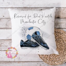 Football Cushion, Pillow, For Him, Gift, Football, Team, Gift Dad, Coach - thumbnail 2