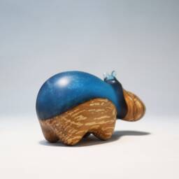 Duo Hippopotamus Sculpture - 4 - thumbnail 4