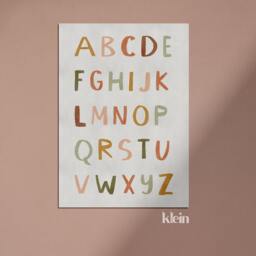 Educational Nursery Prints, Alphabet, Numbers, Shapes, Days - Set Of 4 - thumbnail 2