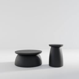 Wabi Sabi Coffee Table Set Japandi Modern Home Decor - thumbnail 1