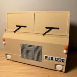 Land Rover 101 Forward Control Inspired Personalised Pen Pot - thumbnail 4