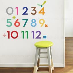 Numbers - Peel & Stick Wall Sticker - thumbnail 2