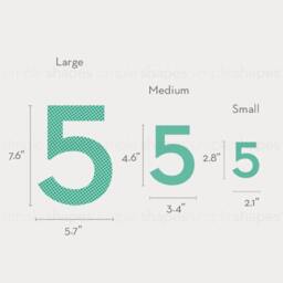 Numbers - Peel & Stick Wall Sticker - thumbnail 4
