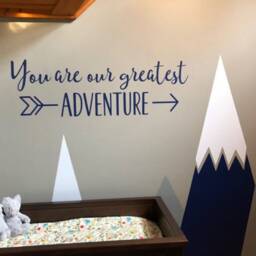Adventure Nursery Wall Decal Woodland Arrow Decor Ww82 - thumbnail 3