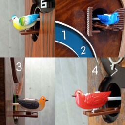 Retro-style Cuckoo Clock - thumbnail 4
