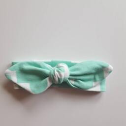 Mint Green Swaddle Blanket & Newborn Hat Or Headband Set. Take Home Photo Prop. Baby Shower Gift. Ready To Ship - thumbnail 3