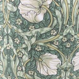 William Morris Pimpernel Lampshade Green Art Nouveau Lamp Shade - thumbnail 4