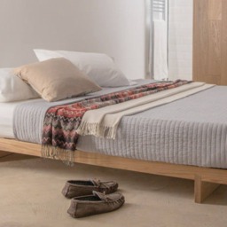Low Fuji Attic Platform Wooden Bed Frame By Get Laid Beds - thumbnail 3