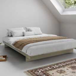 Low Fuji Attic Platform Wooden Bed Frame By Get Laid Beds - thumbnail 4