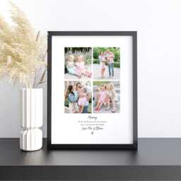 Mothers Day Mummy Personalised Photo Frame, Picture Print, Mum Gift For Wife, Birthday Gift, Mom Frame