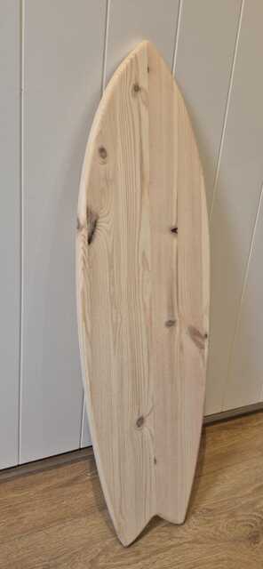 Surfboard Home Decor Plain Wooden Pine Wall Art Surfing Gifts - image 1