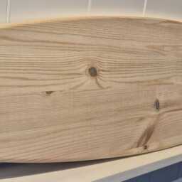 Surfboard Home Decor Plain Wooden Pine Wall Art Surfing Gifts - thumbnail 3