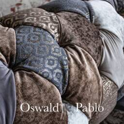 Unique British Handmade 3 Seater Cream/Beige Grey Velvet Fabric Patchwork Chesterfield Sofa - thumbnail 4