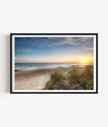 Coastal Beach Print - Dune Photography Wall Art Relaxed Seaside Decor - thumbnail 1