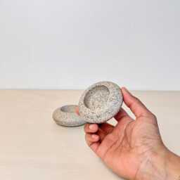 Handmade Ceramic Tea Light Holders Set - Candle Holder For Home & Spa Lighting - thumbnail 3