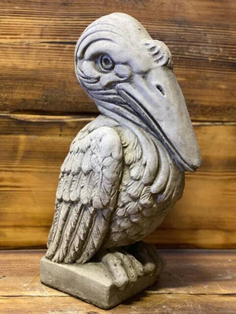 stone Garden Large Pelican Bird Detailed Gift Ornament - image 1
