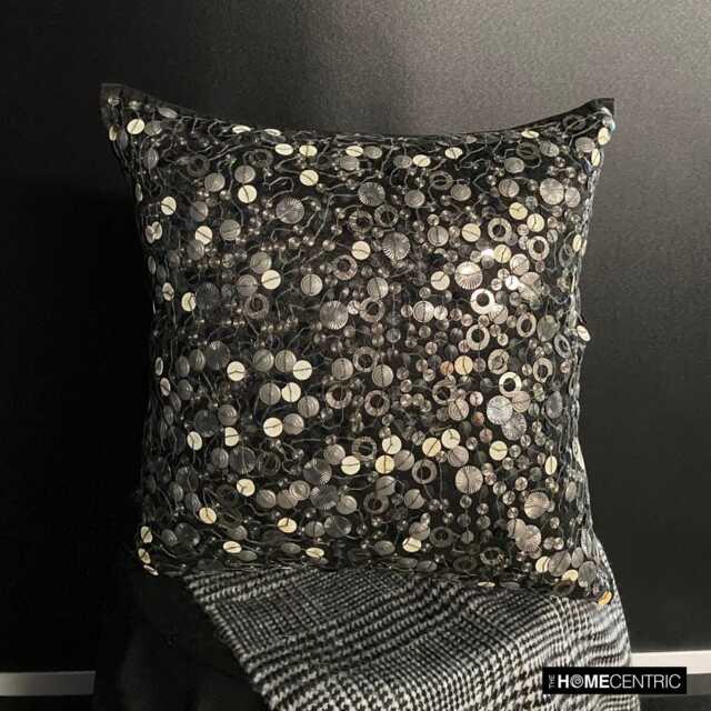 "Halloween Pillow, Decor, Pillowcase, Home Gift, Black 16""x16" - image 1
