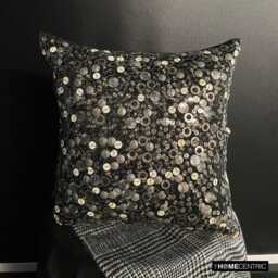 "Halloween Pillow, Decor, Pillowcase, Home Gift, Black 16""x16" - thumbnail 1