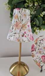 Beautiful Floral & Bee Usb Rechargeable Table Lamp. Matching Picture Plate Available.no Plugs Or Sockets Needed.cordless