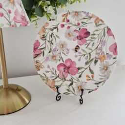Beautiful Floral & Bee Usb Rechargeable Table Lamp. Matching Picture Plate Available.no Plugs Or Sockets Needed.cordless - thumbnail 3