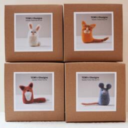 Needle Felting Owl Kit, Wool Diy Complete Bird Fiber Kit For Beginners - thumbnail 3
