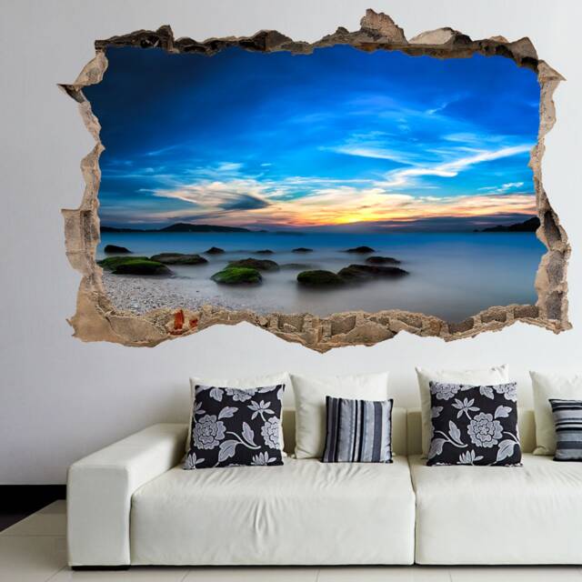 Beautiful Sunset Wall Decal Mural Sticker Poster Print Art Home Office Decor Ha23 - image 1