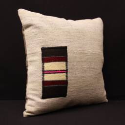Decorative Pillow 16x16 Turkish Kilim Cover Home Living Design Boho Vintage Rustic Throw Pillov Covers Old Cushion 4Kf-311 - thumbnail 2