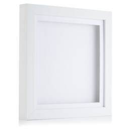 3D Deep Box Frame Range Picture Photo Display Various Sizes White - thumbnail 1