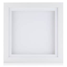 3D Deep Box Frame Range Picture Photo Display Various Sizes White - thumbnail 2