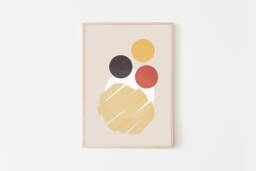 Hainan Chicken Art, Asian Food Modern Chinese Giclee Print, Fine Art Paper Home & Kitchen Decor For The Lover - thumbnail 1