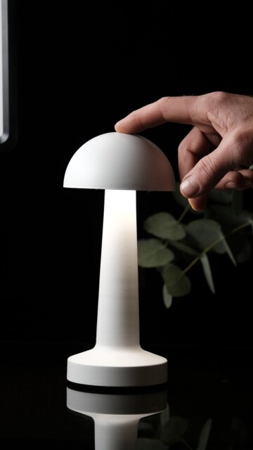 Rechargeable Touch Desk Lamp Color Options, Adjustable Dimmer - image 1