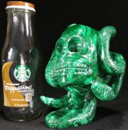 Malachite Skull - thumbnail 4