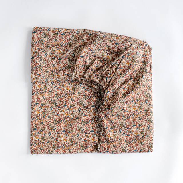 "Fitted Sheet Made With Liberty Fabric " - image 1