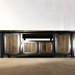 Modern Industrial Media Console, Console Table, Tv Stand, Entertainment Center - thumbnail 2