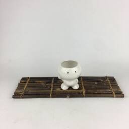 Kiddie Ceramic Succulent Planter, Baby Shower Gift, Desk Decor - thumbnail 2