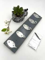 Rad Spoon Key Rack Recycled Silverware Wall Fixture