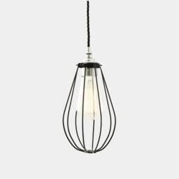 Vox Vintage Cage Pendant Light, Colour Options 4.5 - thumbnail 2