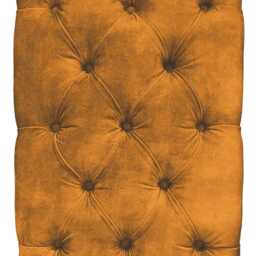 Chesterfield High Back Wing Chair & Stool - Presented in Luxury Turmeric Velvet The Kensington - thumbnail 4