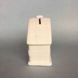 Ceramic Cash Box, Ready To Paint, Bisque, Made Order, Coin Bank, Gift For Kids, Christmas Gifr, Birthday Gift, Home Decor - thumbnail 3