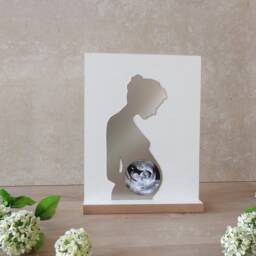 Ultrasound Picture Frame Silhouette Babylove - thumbnail 2