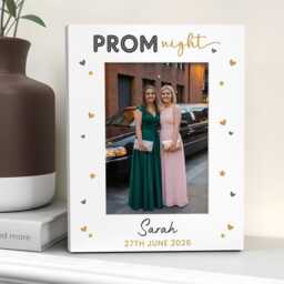 Personalised Prom Photo Frame Gifts For Girls, Her - School Night Gift - thumbnail 1