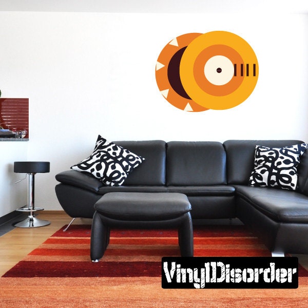 Room Element Wall Decal - Fabric Vinyl Removable & Reusable Roomelementuscolor008Et
