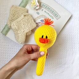 Toy Rattle, Duck Gifts, Tales, Baby Shower, Gift, Mobile, Boy, Girl, Shower Newborn Boy - thumbnail 3